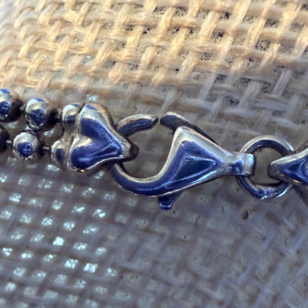 Gucci Silver Necklace With Rectangular Pendant - image 4